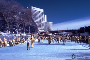 Skating on the Rideau Canal